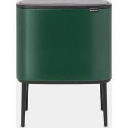 Bo Touch Bin, met 1 binnenemmer, 36 liter - Pine Green