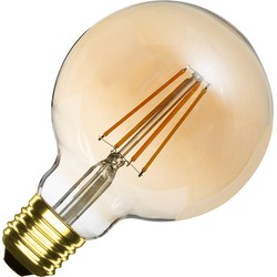 Golden Planet E27 LED Lamp (Dimbaar) | 2000K - 2500K | Warm Licht Geel Licht