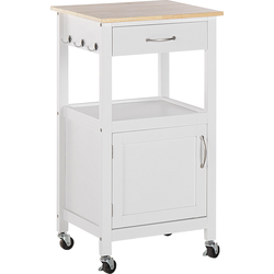 SIENA - Keukentrolley - Wit - MDF