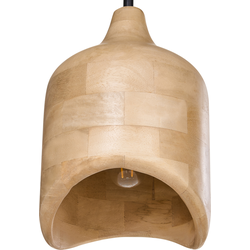 Beliani PANDU - Hanglamp-Bruin-Mangohout