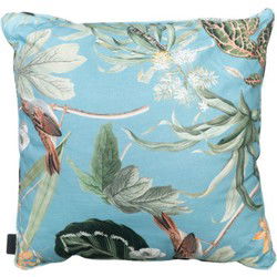 Sierkussen ca. 50x50 cm Grasse aqua natural outdoor finishing Madison