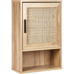 ROSELL  - Badkamer wandkast - Lichthout - 40 x 60 cm - Vezelplaat