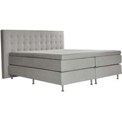 Larson - Boxspring Oslo - Lichtgrijs - 160x220