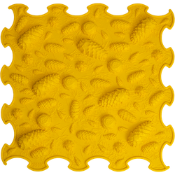 Ortoto ORTOTO Puzzle Mat Pinecones geel (1pcs.-30*30cm)