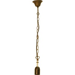 Lumilamp Snoerpendel Ketting Tiffany Goudkleurig IJzer