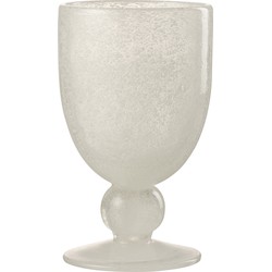Wijnglas | glas | wit | 9x9x (h)15 cm