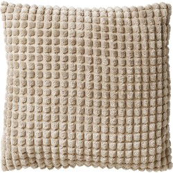 Dutch Decor ROME - Sierkussen 45x45 cm - 100% polyester - effen kleur - Pumice Stone - beige - Dutch Decor