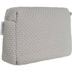 Baby's Only Gebreide baby toilettas - Luieretui Sky - Urban Taupe - 25x10x20 cm