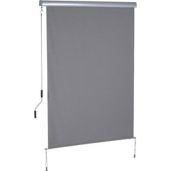 4goodz Verticale Zonwering Verticale Luifel 140x250 cm Grijs