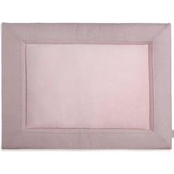 Baby's Only Gebreid boxkleed Sparkle - Parklegger - Speelkleed - Zilver-Roze Mêlee - 80x100 cm - Met subtiel glittertje - Extra dik - Tweezijdig te gebruiken