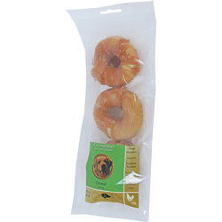 Natuurlijke Snack donut met kip 7 cm zak a 3 stuks