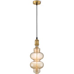 Home sweet home hanglamp Vintage Diabolo - Brons - amber
