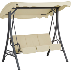 GARBO  - Schommelbank - Beige - Polyester