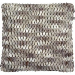 Dutch Decor MOTI 45x45 - Kussenhoes zand multi 45x45 cm - Dutch Decor