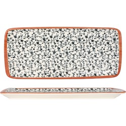 Bonna Serveerschaal - Calif - Porselein - 34x16 cm - set van 2