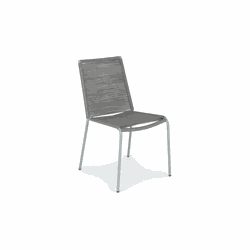 Maison Home Novara Stackable Sidechair 12053  -  Steel Light Grey 17-5102 Tpg (12053)