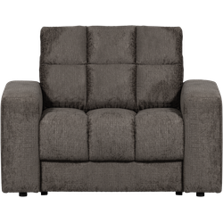 WOOOD Second Date Fauteuil - Structure Velvet - Mountain
