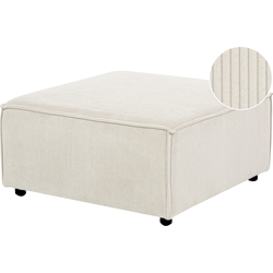 APRICA - Ottomaan - Gebroken wit - Corduroy
