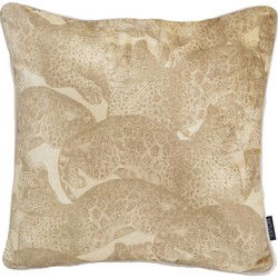 Sierkussen Golden Tigers | 45 x 45 cm | Velvet/Polyester