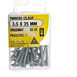 Parkers ck 3,5x25mm verz 25st