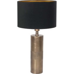 Steinhauer tafellamp Bassiste - brons - metaal - 30 cm - E27 fitting - 3980BR