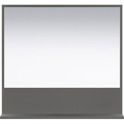 Wandspiegel met 1 plank L80 cm - PUREBLISS