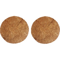 Esschert Design Inlegvel kokos - 2x - voor hanging basket 25 cm - Plantenbakken