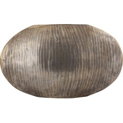 PTMD Jowad Antique Gold Alu Sheet Pot Rib Low Oval L