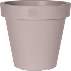 Bloempot ek rond 80 cm taupe