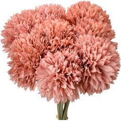 Clayre & Eef Kunstbloem 32 cm Roze Kunststof