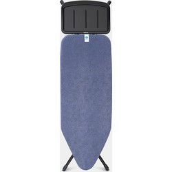 Strijkplank C, 124x45 cm, solide stoomunithouder - Denim Blue