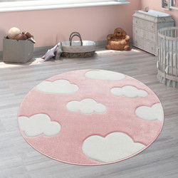 Kindervloerkleed - Cosena - Roze - 200x290 cm