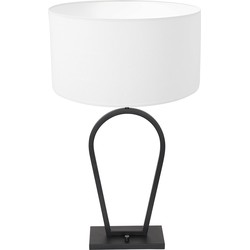 Steinhauer tafellamp Stang - zwart - metaal - 40 cm - E27 fitting - 3504ZW