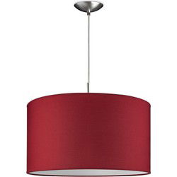 hanglamp tube deluxe bling Ø 45 cm - rood