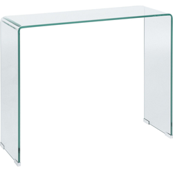 Beliani KENDALL - Consoletafel-Transparant-Veiligheidsglas