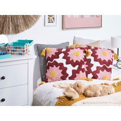 LORALAI - Sierkussen set van 2 - Meerkleurig - 45 x 45 cm - Katoen