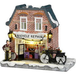 Bicycle repair shop battery operated l16,3xb8,5xh14,5cm