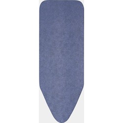 Strijkplankhoes C, 124x45 cm, 2mm schuim - Denim Blue