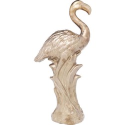 Kare Decofiguur Flamingo Side Gold