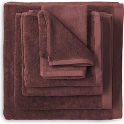 Heckett & Lane 3 stuks Premium Washand 16 x 21 cm Spicy Red