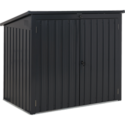 MOENA  - Tuinhuis - Grafietgrijs - Staal