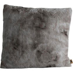PTMD Linde Sierkussen - 60 x 10 x 60 cm - Fluweel - Grijs