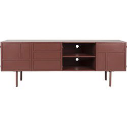 Dressoir Davis Rood 105cm - Giga Meubel