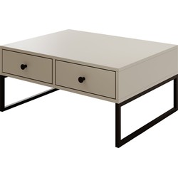 Meubella Salontafel Lyndall - Beige - 77 cm