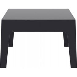 MARTO salontafel 77x56x43 cm Zwart