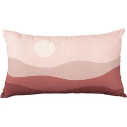 Kussen Sunset - Roze - 50x30 cm