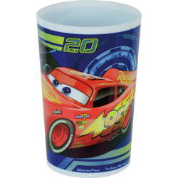 Disney Cars beker - 220 ml - kunststof - drinkbeker - kinderbeker - Kinderservies