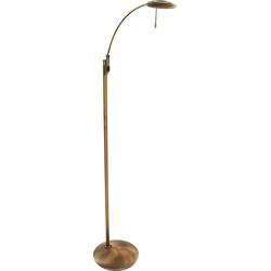 Moderne Vloerlamp Vesper Brons