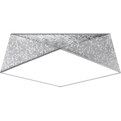Plafondlamp modern hexa zilver
