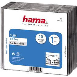 Hama CD Slim Box 10 Pak